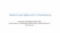 Advertising Agencies in Providence (15) PowerPoint PPT Presentation