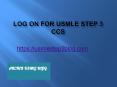 Log on for Usmle Step 3 CCS - Usmlestep3blog.com (1) PowerPoint PPT Presentation