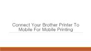 Connect Your Printer From Smartphone And Print Wirelessly