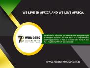 Tanzania Tour Operators : 7Wonderssafaris