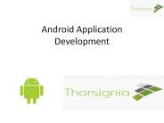 android app developers -thorsignia