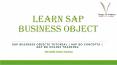 Learn SAP Business Objects | SAP BOBI Online Training USA PowerPoint PPT Presentation