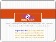My Roku Com Link - Roku Assist