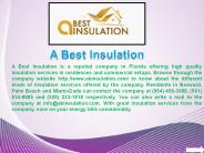 Insulation in Miami