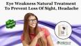 Eye Weakness Natural Treatment to Prevent Loss of Sight, Headache PowerPoint PPT Presentation