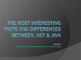 Why Dot Net Most Better Than Java PowerPoint PPT Presentation