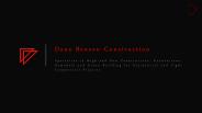 Dana Benson Construction – High-End New Construction, Renovations, Remodels