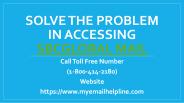 Solve The Problem In Accessing SBCGlobal Mail
