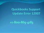 How to fix error code 12007