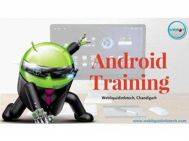 Best Android, JAVA Application industrial training, course, company in Chandigarh
