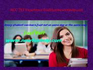 ACC 281 Experience Tradition/newtonhelp.com