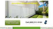 Accordion Hurricane Shutters