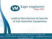 Size Reduction Equipments Manufacturers Kaps Engineers