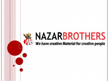 Acrylic Colors & Paints | Architecture Stationery | Nazar Brothers