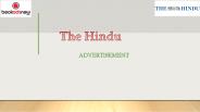 Release The Hindu Obituary Advertisement through Bookadsnow