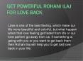 Get Powerful Rohani Ilaj for Love Back PowerPoint PPT Presentation