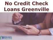 No Credit Check Loans Greenville