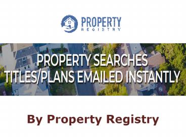 The Title Property Search