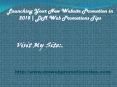 Launching Your New Website Promotion in 2018 | DM Web Promotions Tips (1) PowerPoint PPT Presentation