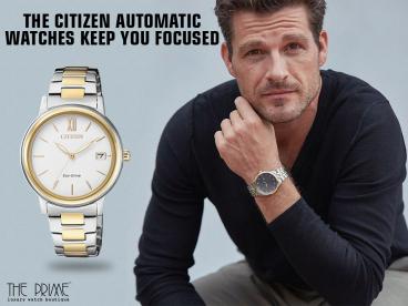 The Citizen Automatic Watches Keep You Focused