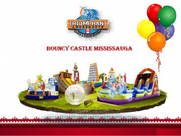 Bouncy Castle Mississauga