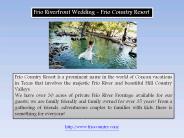 Frio River Cabins  Frio Country Resort