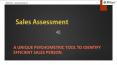 Sales Assessment Test - Psychometric PowerPoint PPT Presentation