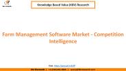 Farm Management Software Market - Competition Intelligence