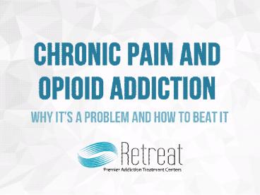 Chronic Pain Sufferers and How to Beat Addiction
