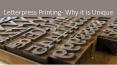 Letterpress Printing - Why It is Unique? PowerPoint PPT Presentation