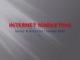 internet marketing training institute PowerPoint PPT Presentation