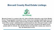 Brevard County Real Estate Listings
