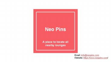 Neo Pins
