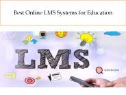 Best Online LMS Systems for Education