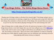 Free Bingo Online - The Online Bingo Bonus Boom