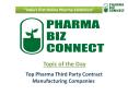 Top Pharma Third Party Contract Manufacturing Companies - PharmaBizConnect PowerPoint PPT Presentation