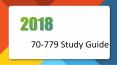 [June 2018]Microsoft 70-779 Study Guide Killtest PowerPoint PPT Presentation