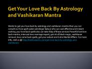 Get your love back by vashikaran