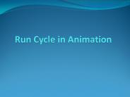 Run Cycle in Animation
