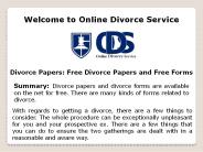 Online Divorce Application  at onlinedivorceservice