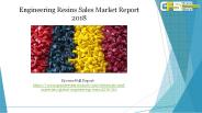 Engineering resins sales market report 2018