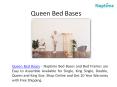 Queen Size Bed Base PowerPoint PPT Presentation