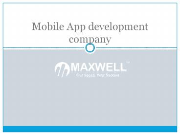 Best Mobile App Development Company in Bangalore, India
