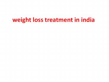 weightloss laser treatment centers in hyderabad | gosaluni