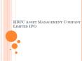 HDFC Asset Management IPO Details - Date, GMP Price, Latest Review & News - Investallign PowerPoint PPT Presentation