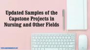 capstone project powerpoint presentation examples Updated Samples of the Capstone Projects in Nursing PowerPoint PPT Presentation