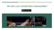 Pay Per Click Advertising Management services