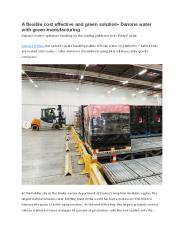 A flexible cost effective and green solution-The Machine Maker