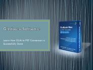 Convert OLM File to PST File