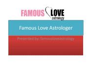 Famous Love Astrologer in India